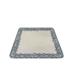 Assiette en céramique – Compatible lave-vaisselle, parfaite pour la maison, les fêtes ou la restauration