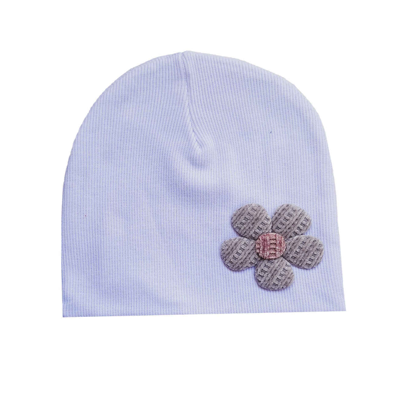 Chapeau bébé charmant - Alliant chaleur et style | Floral (0 à 12 mois)