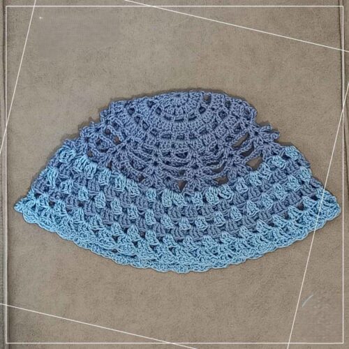 Chapeau Crocheté – Tissé à la Main, Chic et Élégant, Parfait pour Toute Saison