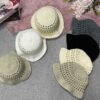 Chapeau Crocheté - Tissé à la Main, Chic et Élégant, Parfait pour Toute Saison