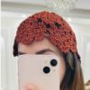 Chapeau Crocheté - Tissé à la Main, Chaleureux et Confortable, Adapté pour Tout Style de Saison