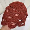 Chapeau Crocheté - Tissé à la Main, Chaleureux et Confortable, Adapté pour Tout Style de Saison