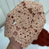 Chapeau Crocheté - Tissé à la Main, Chaleureux et Confortable, Adapté pour Tout Style de Saison