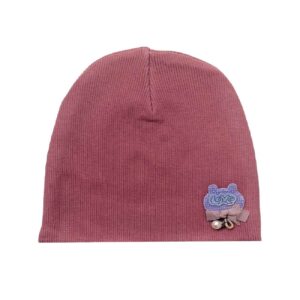Chapeau bébé mignon – Hypoallergénique, élastique, adapté pour l’automne et le printemps