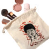 Sac de rangement en coton à cordon - Parfait pour l'organisation avec Motif Shajarian
