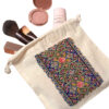 Sac de rangement en coton à cordon - Réutilisable et durable en Tissu Naturel