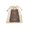 Sac de rangement en coton à cordon - Réutilisable et durable en Tissu Naturel
