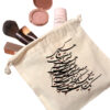 Sac de rangement en coton à cordon - léger, Parfait pour l'organisation avec Motif de Poème