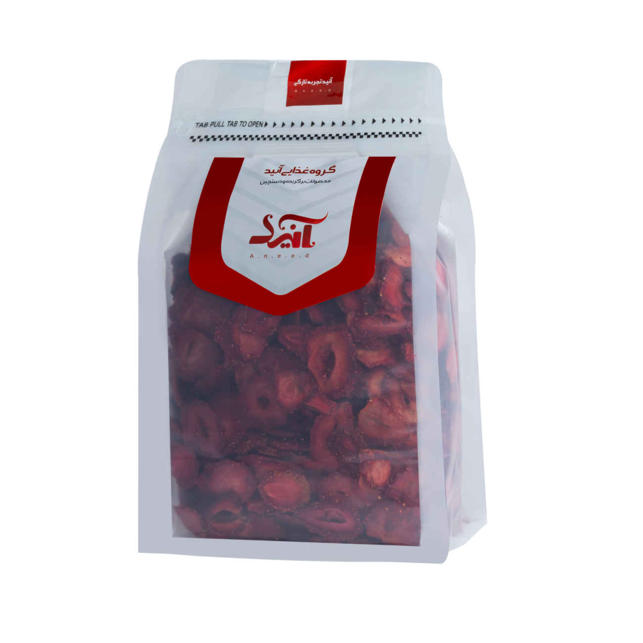 Fraises Séchées - Délice Tropical à Chaque Bouchée, Tendres et Sucrées (450 gr)