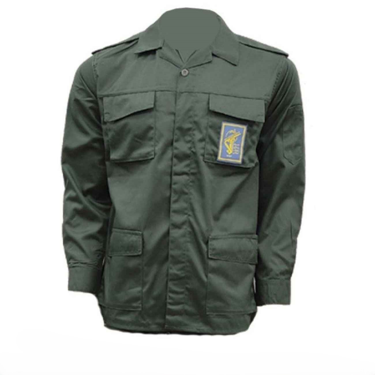 Uniforme militaire iranien de l’IRGC – Culturel et historique avec quatre poches en vert