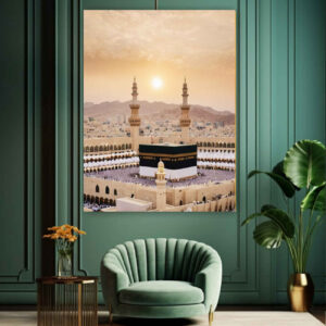Art mural islamique de la Kaaba – Modèle de Tawaf