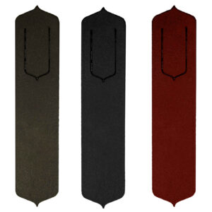 Marque-pages en cuir – Accessoires de lecture élégants – Lot de 3