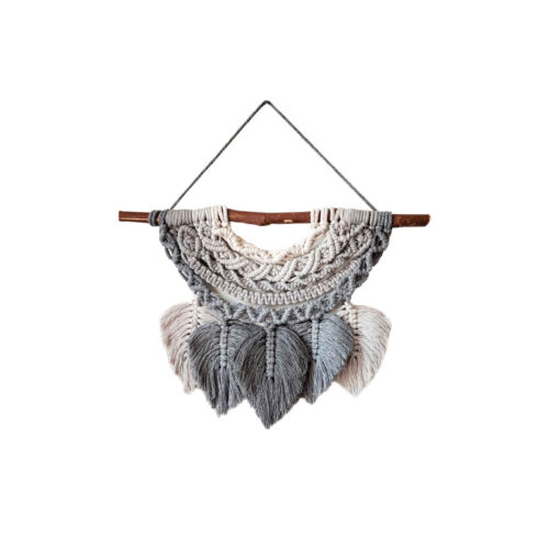 Suspension Murale en Macramé pour Votre Espace – Une Beauté Intemporelle Tissée à la Main