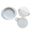Presse Manuelle pour Shami Kebab et Burger - en Plastique | Blanc
