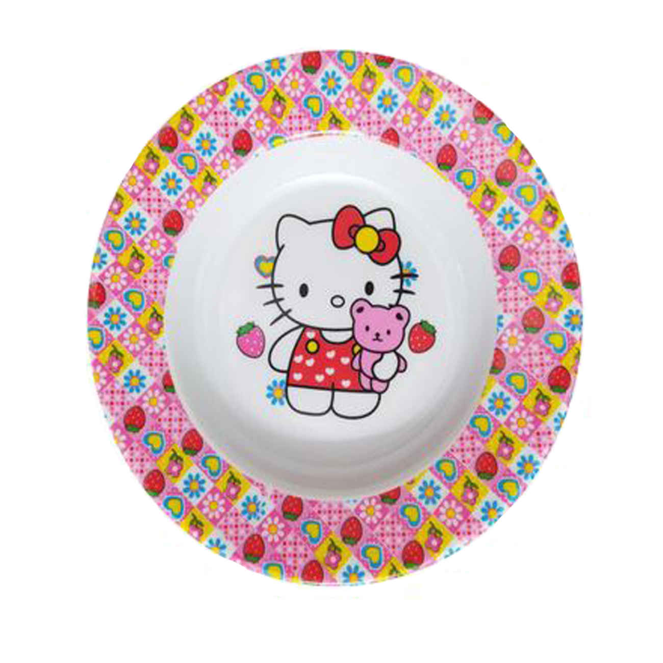 Bol Bébé en Mélamine - Pour Enfants avec Design Hello Kitty