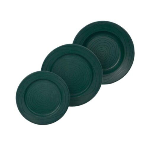 Ensemble d’Assiettes en Mélamine Compatible Micro-ondes – Durable, Léger et Compatible Lave-vaisselle (Pack de 18)