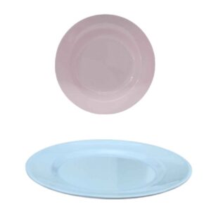 Ensemble d’Assiettes en Mélamine, Parfait pour Chaque Occasion, Pack de 12 | Modèle Nargol