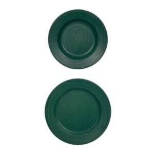Ensemble d’Assiettes en Mélamine, Choix Ultime pour les Repas Quotidiens, Pack de 12