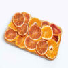 Tranches d'Oranges Naturellement Séchées pour Grignoter et Garnir (250 gr)