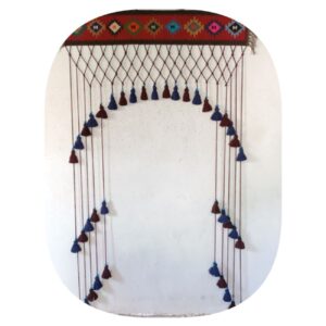 Persian DIY Tassel Wall Hanging Traditional Kilim Design Model Bagoas