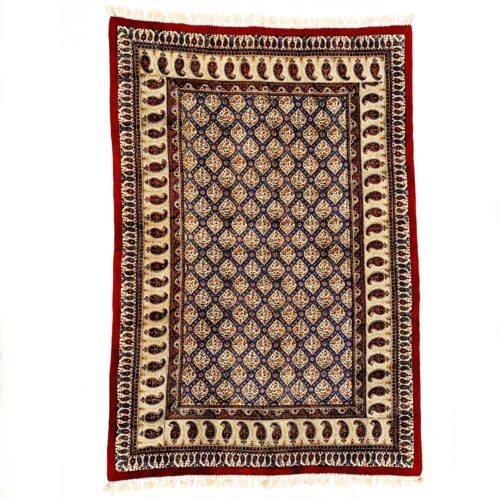 Nappe persane : Imprimé Kalamkari d’Isfahan dans le design du carrelage de la mosquée Sheikh Lotfollah