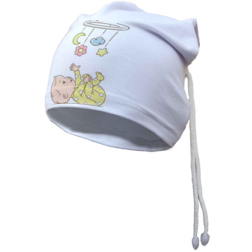Chapeau bébé doux et élégant – Adapté pour (0 à 12 mois)