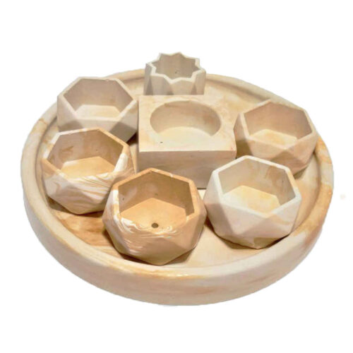 Haft-Seen Symbolique – Convient pour le Nouvel An Persan, Modèle Afra (Set de 8)