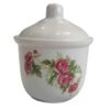 Ensemble de thé persan, ensemble en porcelaine avec design floral élégant Gol Sorkhi, 14 pièces
