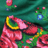 Écharpe Ethnique Turkmène en Coton - Cadeau Parfait avec une Touche Culturelle & un Motif Floral