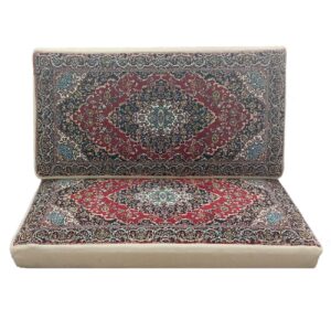 Coussin Dossier Traditionnel Persan (Poshti) Design Rectangulaire – Confort et Héritage (x2)
