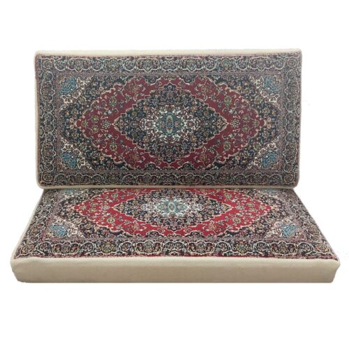 Coussin Dossier Traditionnel Persan (Poshti) Design Rectangulaire – Confort et Héritage (x2)