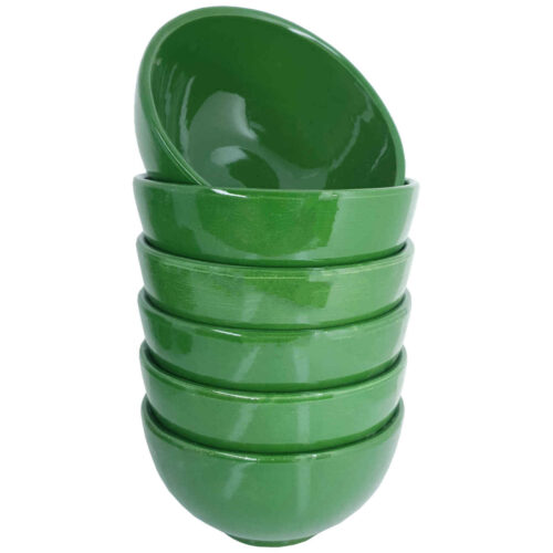 Bol Dizi Traditionnel en Poterie – Pour Abgoosht, Yaourts, Soupes et Nouilles (Ensemble de 6)