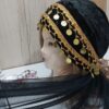 Turban pour Femme de Style Traditionnel avec Ornements et Design Fluide