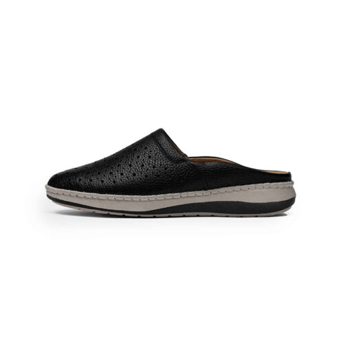 Mules en cuir naturel, chaussure confortable et stylée pour femmes