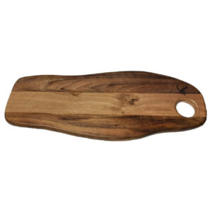 Planche à découper et à servir en bois – Planche de cuisine durable et polyvalente pour couper