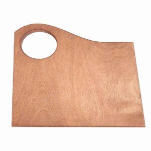 Planche à découper et à servir en bois – Idéale pour une utilisation en cuisine et sur table