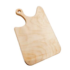 Planche à découper et à servir en bois – Pour couper et préparer les aliments – Outil de cuisine polyvalent