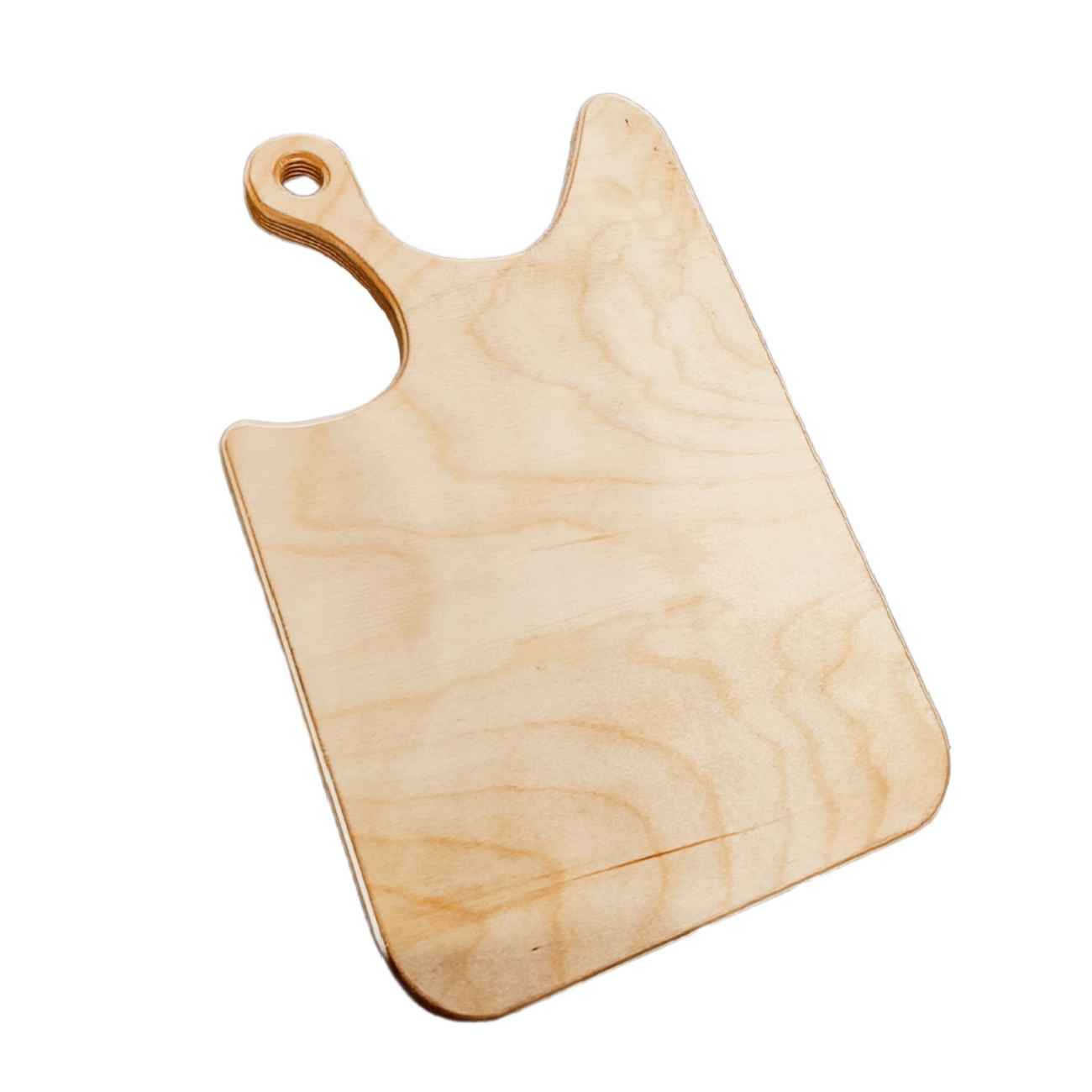 Planche à découper et à servir en bois – Pour couper et préparer les aliments – Outil de cuisine polyvalent