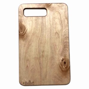 Planche à découper et à servir en bois – Pour couper, préparer les aliments et servir de manière décorative