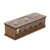 Boîte organisatrice en bois pour sachets de thé Idéale pour le comptoir de cuisine et en cadeau