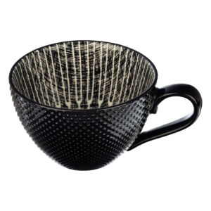 Tasse en céramique artistique – Pour art latte cappuccino, tasse de barista