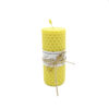 Bougie pilier en cire d'abeille - Idéale pour l'ambiance, élégante, ensemble de 6