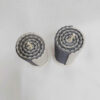 Bougie pilier en cire d'abeille Spiral - Pure et unique, paquet de 2