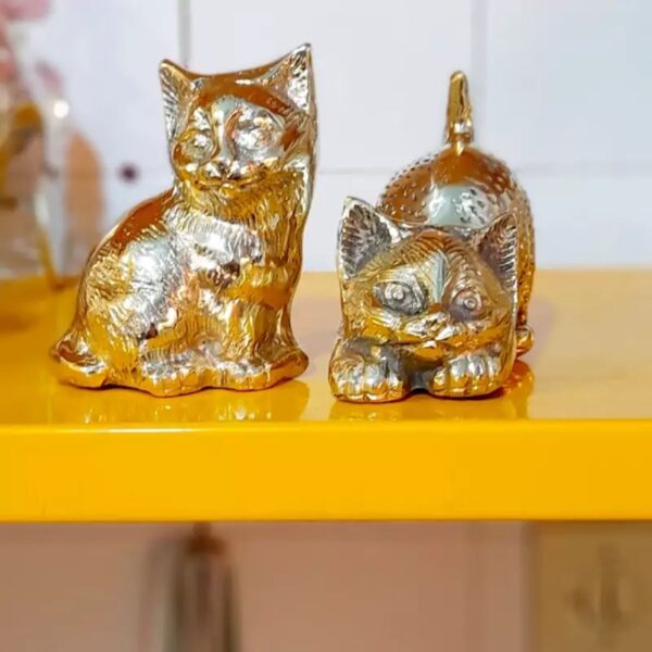 Sculpture de chat en origami – Figurine animale étonnante et belle