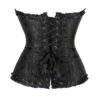 Bustier corset – Basque burlesque à baleines