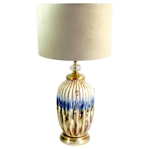 Lampe de table en céramique – mélange parfait de fonctionnalité et de style avec design unique