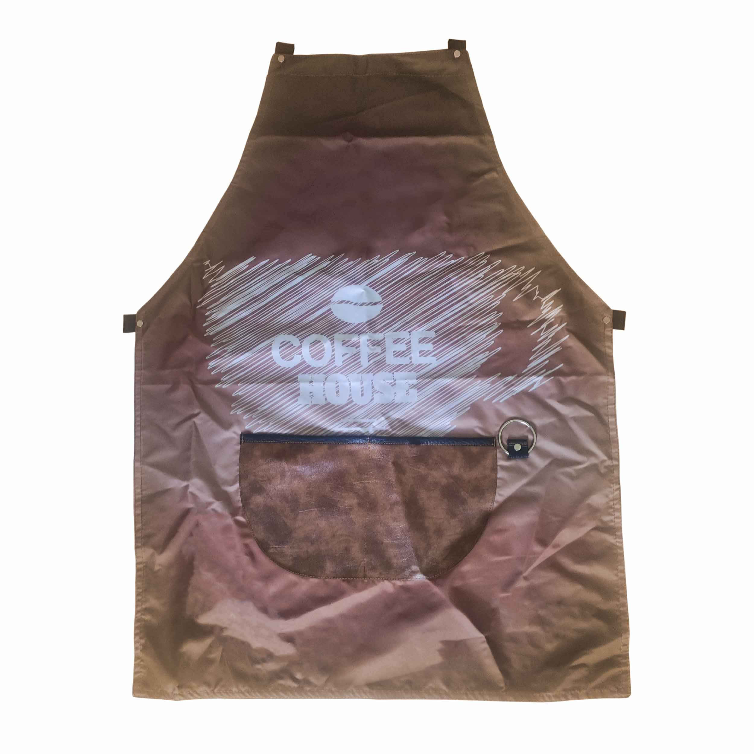 Tablier de barista en coton pour cafés et coffee shops
