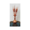 Fleur en Cuivre Décorative Artisanale – Art Floral pour Décoration de Maison et Cadeaux (x3)