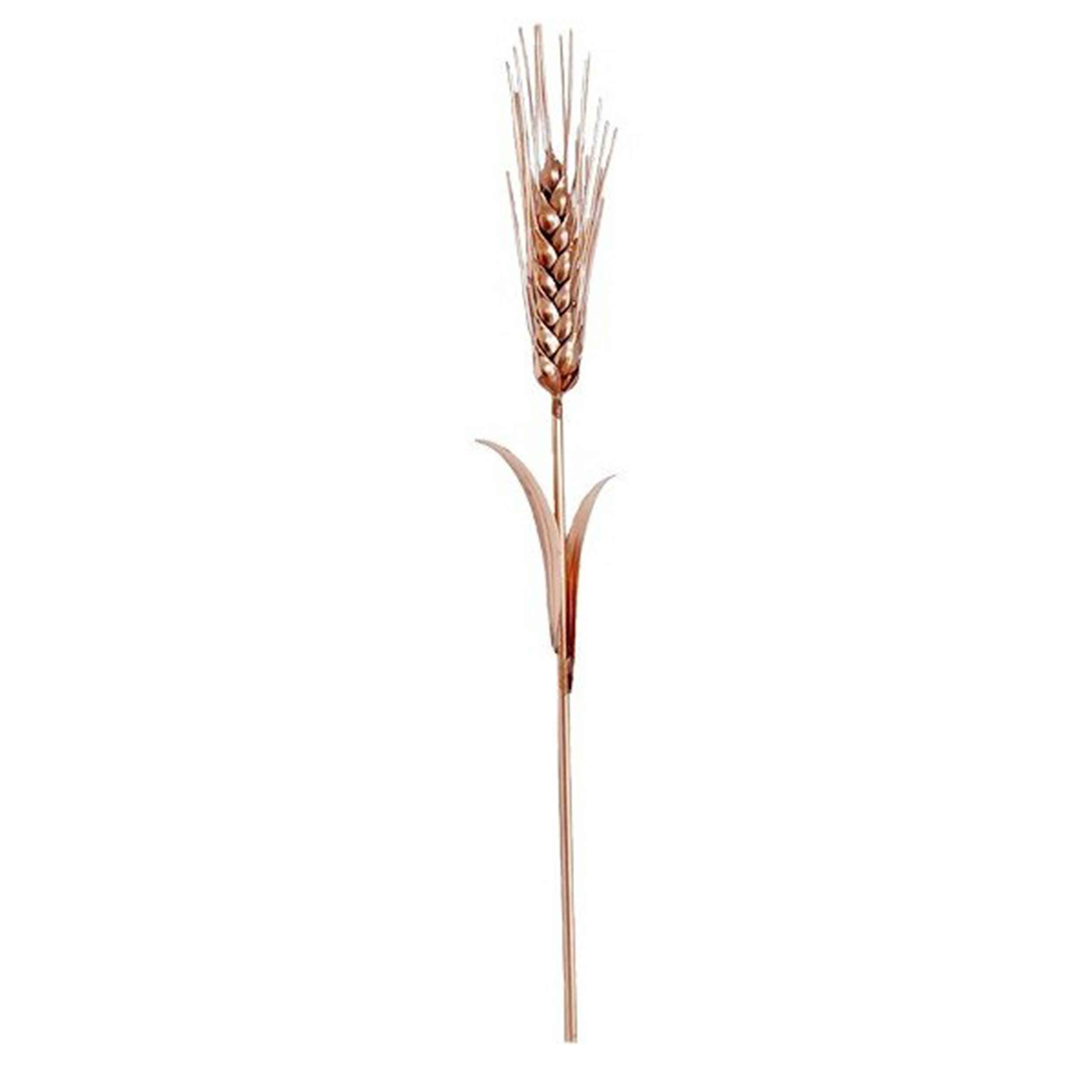 Fleur en Cuivre Décorative avec Design Blé – Symbolisme et Art Floral pour Décoration de Maison (x6)