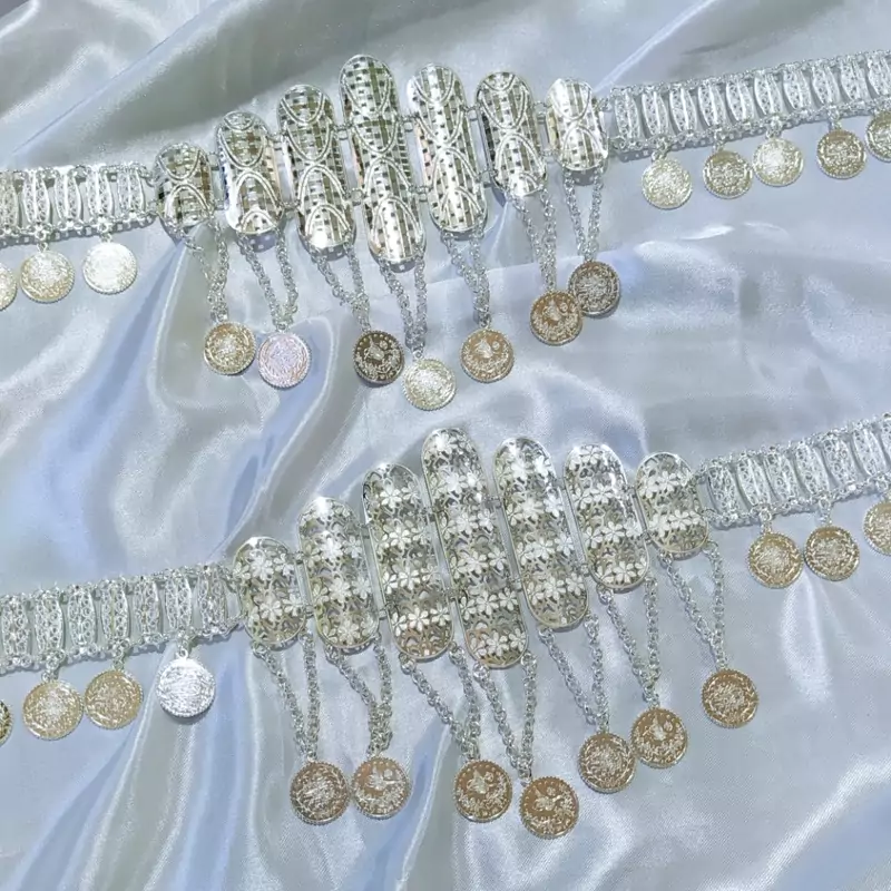 Ceinture Élégante en Acier Inoxydable Kurde – Durable, Anti-Rouille, et Parfaite pour les Vêtements Formels